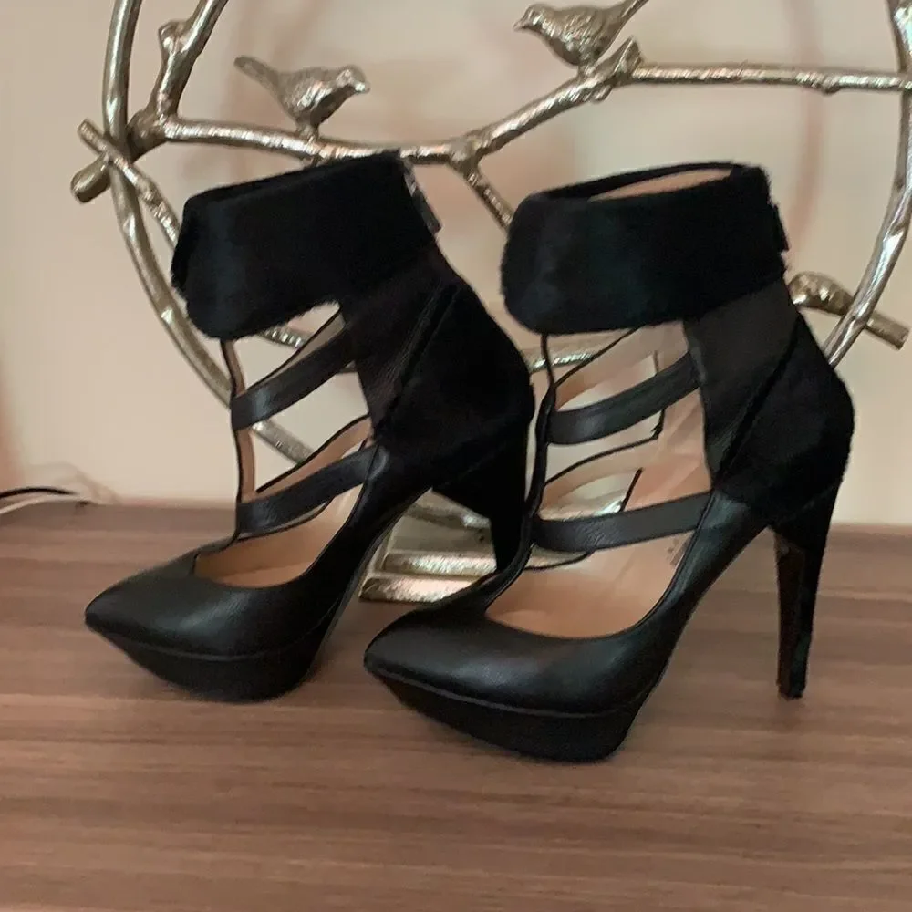 Nicholas Kirkwood x Rodarte platform booties shoes